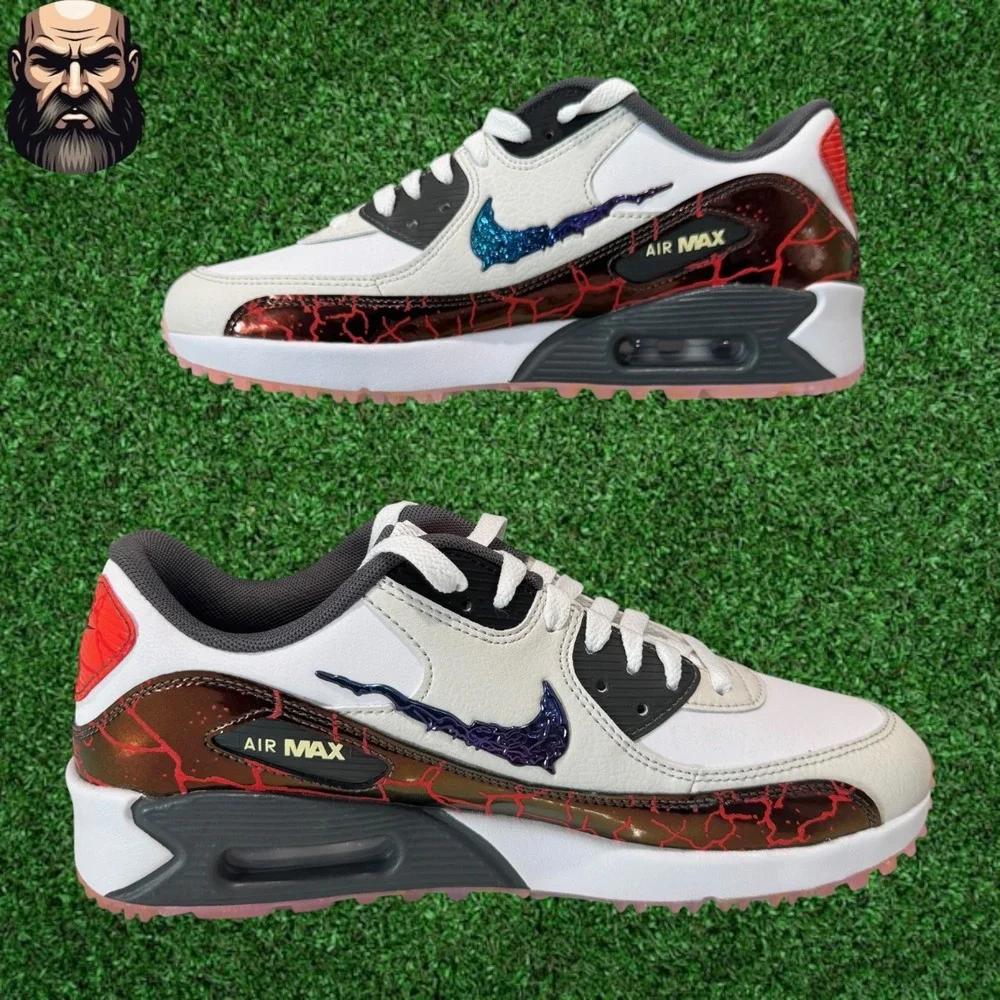 Nike Air Max 90 NRG‎ Phoenix Open Golf Shoes FB5038-160 Men's Size 5.5